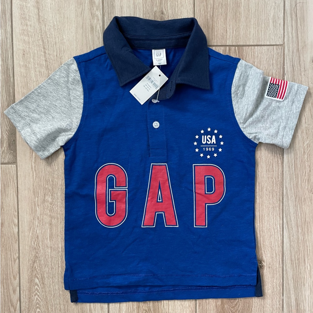 NWT Boys GAP Polo Shirt